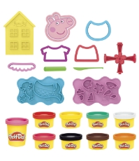 Imagine Play-Doh set Peppa Pig plastilina cu accesorii