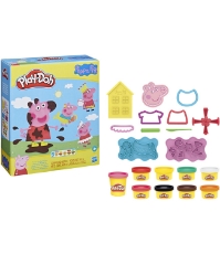 Imagine Play-Doh set Peppa Pig plastilina cu accesorii