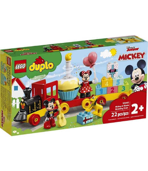 Imagine Lego Duplo  Trenul zilei aniversare Mickey si Minnie 10941