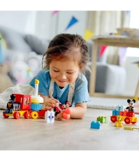 Imagine Lego Duplo  Trenul zilei aniversare Mickey si Minnie 10941