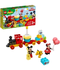 Imagine Lego Duplo  Trenul zilei aniversare Mickey si Minnie 10941