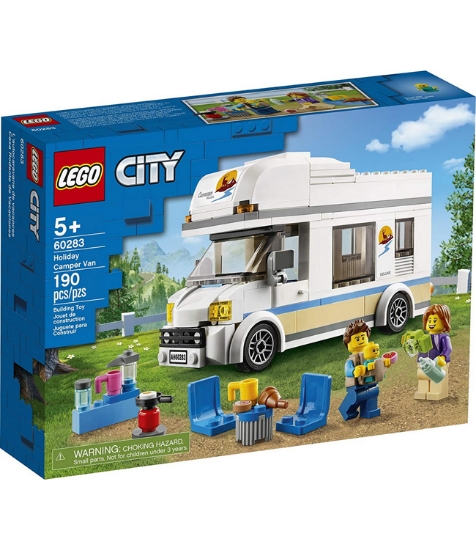 Imagine Lego City  Rulota de vacanta 60283