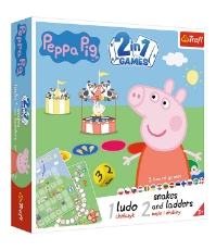 Imagine Joc Peppa Pig 2In1 Ludo si Serpisori Scari