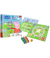 Imagine Joc Peppa Pig 2In1 Ludo si Serpisori Scari