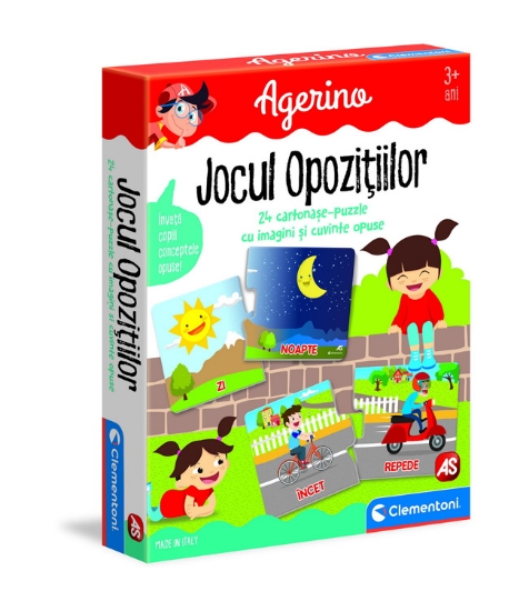 Imagine Joc educativ Agerino Jocul opozitiilor