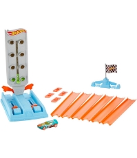 Imagine Hot Wheels lansator cu masinuta pista pentru Acceleratii Maxime