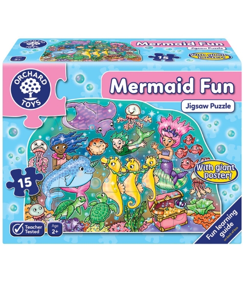 Imagine Puzzle de podea Distractia Sirenelor MERMAID FUN PUZZLE