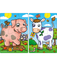 Imagine Puzzle Primii Prieteni de la Ferma FIRST FARM FRIENDS