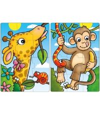 Imagine Puzzle Primii Prieteni din Jungla FIRST JUNGLE FRIENDS