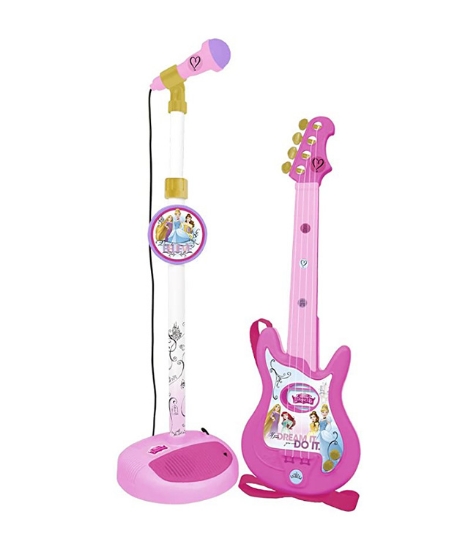 Imagine Set chitara si microfon printese Disney