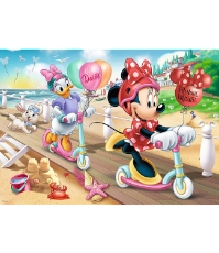 Imagine Puzzle Trefl 200 Minnie Distractie la Plaja