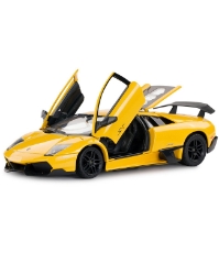 Imagine Masinuta metalica  Lamborghini Murcielago LP 670-4 galben scara 1 la 24