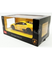 Imagine Masinuta metalica  Lamborghini Murcielago LP 670-4 galben scara 1 la 24