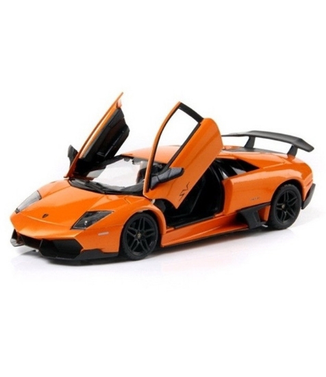 Imagine Masinuta metalica Lamborghini Murcielago LP 670-4 portocaliu 1 la 24