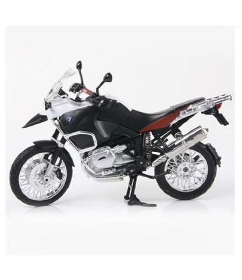 Imagine Motocicleta metalica  BMW RS 1200 GS alba scara 1 la 9