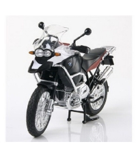 Imagine Motocicleta metalica  BMW RS 1200 GS alba scara 1 la 9