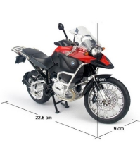 Imagine Motocicleta BMW RS1200 GS rosu scara 1 la 9