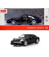 Imagine Masinuta metalica PORSCHE 911 negru scara 1 la 24