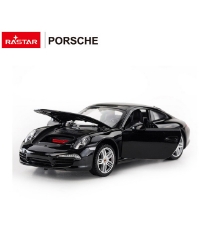 Imagine Masinuta metalica PORSCHE 911 negru scara 1 la 24