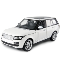 Imagine Masinuta metalica Range Rover alb  scara 1 la 24