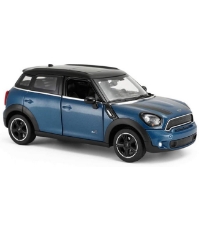 Imagine Masinuta metalica Mini Cooper albastru scara 1 la 24