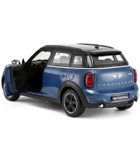 Imagine Masinuta metalica Mini Cooper albastru scara 1 la 24