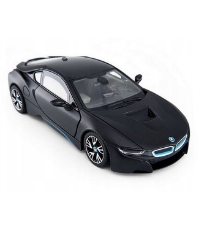 Imagine Masinuta metalica BMW I8 negru scara 1 la 24