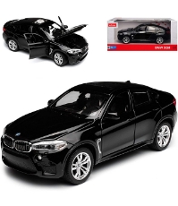 Imagine Masinuta metalica BMW X6M negru scara 1 la 24