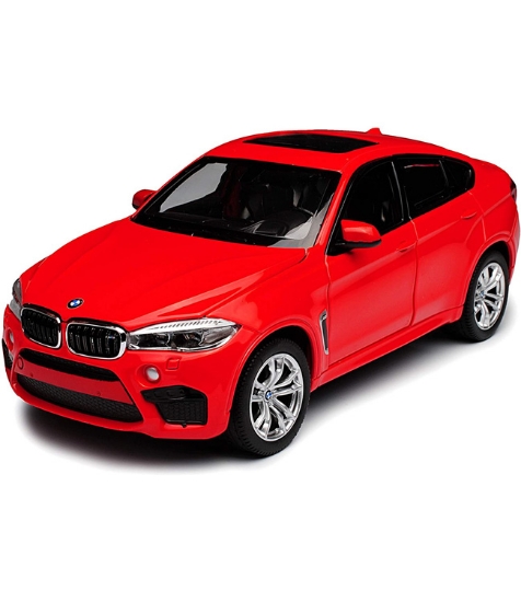 Imagine Masinuta metalica BMW X6M rosu 1 la 24