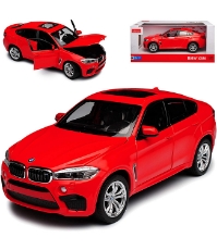 Imagine Masinuta metalica BMW X6M rosu 1 la 24