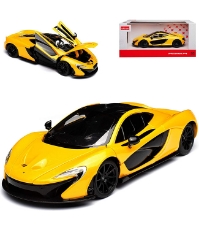 Imagine Masinuta metalica McLaren P1 galben scara 1 la 24