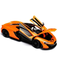 Imagine Masinuta metalica McLAREN P1 portocaliu scara 1 la 24