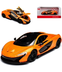 Imagine Masinuta metalica McLAREN P1 portocaliu scara 1 la 24