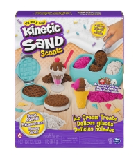 Imagine Set Kinetic Sand,  Inghetata si prajiturele colorate si parfuate