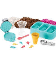 Imagine Set Kinetic Sand,  Inghetata si prajiturele colorate si parfuate