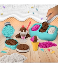 Imagine Set Kinetic Sand,  Inghetata si prajiturele colorate si parfuate