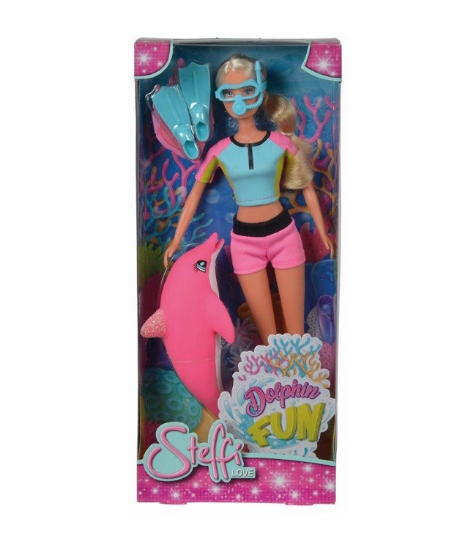 Imagine Papusa Steffi cu Delfin