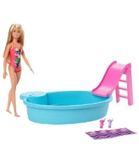 Imagine Barbie set papusa cu Piscina