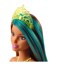 Imagine Barbie papusa Dreamtopia Printesa  cu coronita galbena