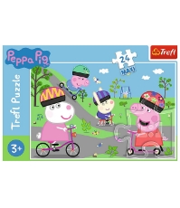 Imagine Puzzle Trefl  24 MAXI Purcelusa PEPPA PIG