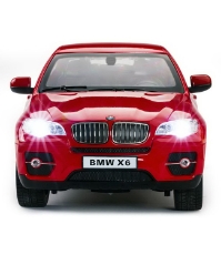 Imagine Masina cu telecomanda BMW X6 rosu cu scara 1 La 14