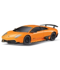 Imagine Masina cu telecomanda Lamborghini Murcielago Lp670 portocaliu cu scara 1 La 24