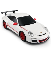 Imagine Masina cu telecomanda Porsche GT 3  RS alb cu scara 1 La 24