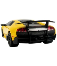 Imagine Masina cu telecomanda Lamborghini Murcielago Lp670 galben cu scara 1 La 24