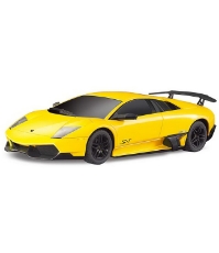 Imagine Masina cu telecomanda Lamborghini Murcielago Lp670 galben cu scara 1 La 24