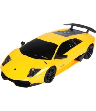 Imagine Masina cu telecomanda Lamborghini Murcielago Lp670 galben cu scara 1 La 24