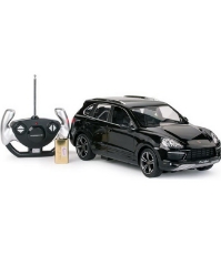 Imagine Masina cu telecomanda Porsche Cayenne Turbo negru cu scara 1 La 14