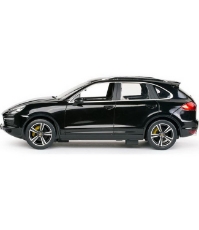 Imagine Masina cu telecomanda Porsche Cayenne Turbo negru cu scara 1 La 14