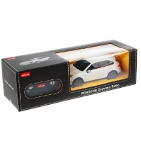 Imagine Masina cu telecomanda Porsche Cayenne Turbo alb cu scara 1 La 24