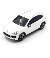 Imagine Masina cu telecomanda Porsche Cayenne Turbo alb cu scara 1 La 24
